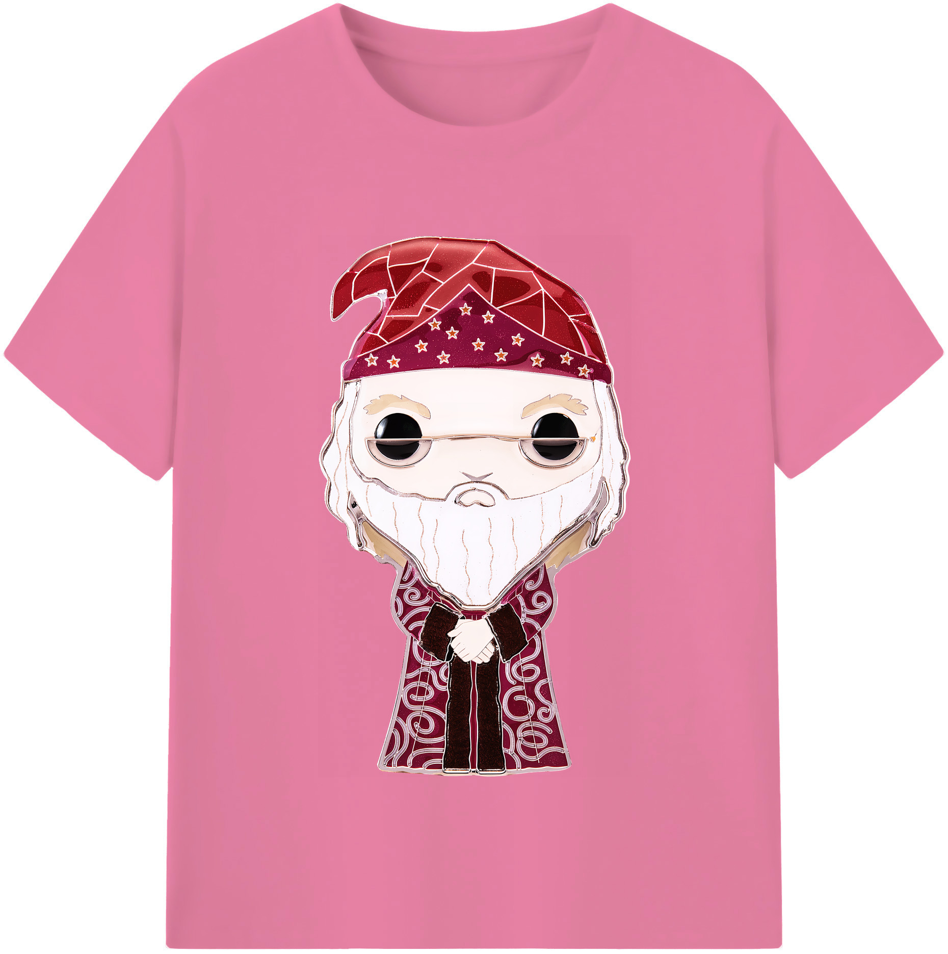 （画像用） Harry Potter ハリー・ポッターシリーズ 綿100％半袖Tシャツ（フロントプリント）